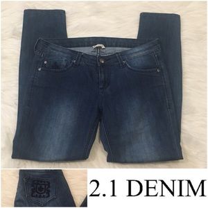 2.1 Denim Skinny Stretch Jeans SZ.27